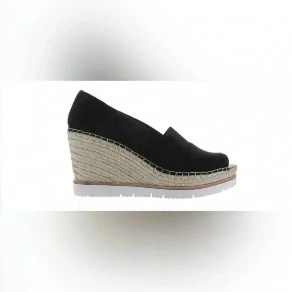 Gentle Souls Womens Elyssa Black Espadrilles Size 6 Medium SUPER COMFORTABLE - Picture 2 of 11